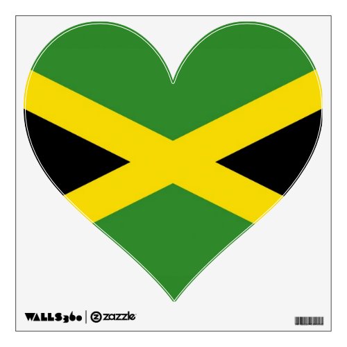 Wall Decals with flag of Jamaica