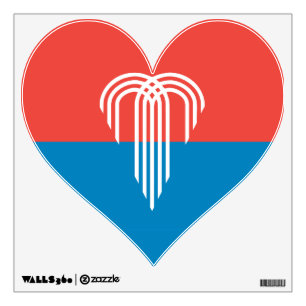 Wall Decals with flag of Kansas City, Missouri