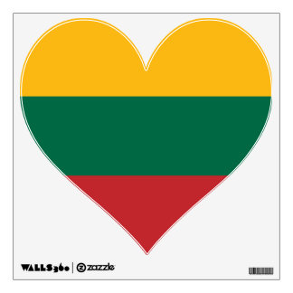 Wall Decals with flag of Lithuania