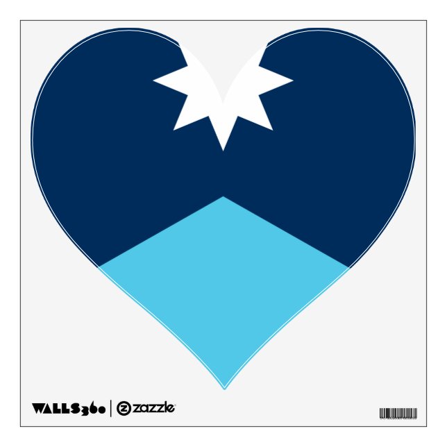 Wall Decals with flag of Minnesota, USA (Front)