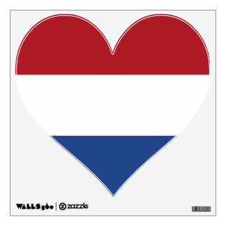 Wall Decals with flag of Netherlands