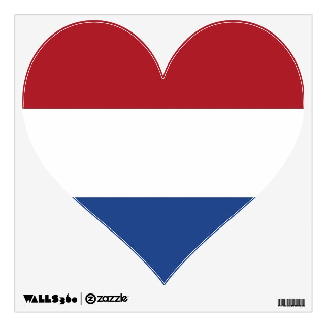 Wall Decals with flag of Netherlands (Front)