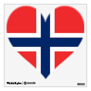 Wall Decals with flag of Norway