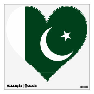 Wall Decals with flag of Pakistan
