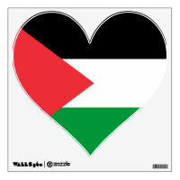 Wall Decals with flag of Palestine