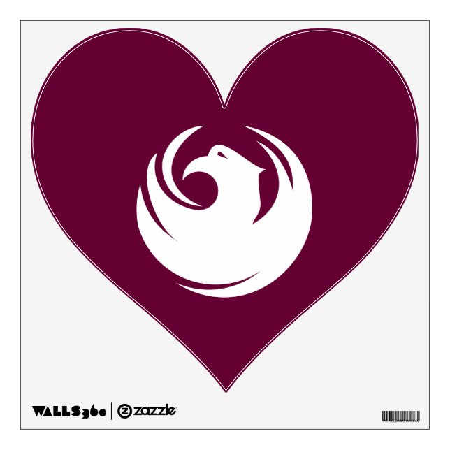Wall Decals with flag of Phoenix, Arizona (Front)