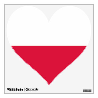 Wall Decals with flag of Poland