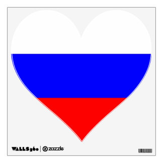 Wall Decals with flag of Russia