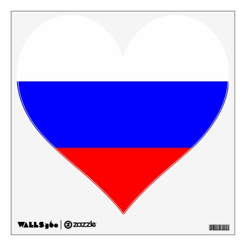 Wall Decals with flag of Russia