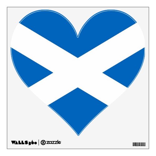 Wall Decals with flag of Scotland