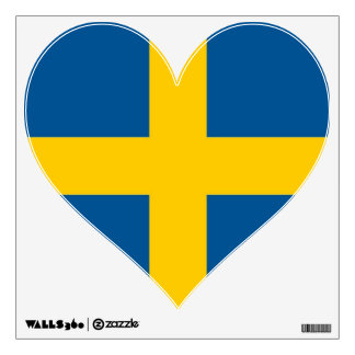 Wall Decals with flag of Sweden