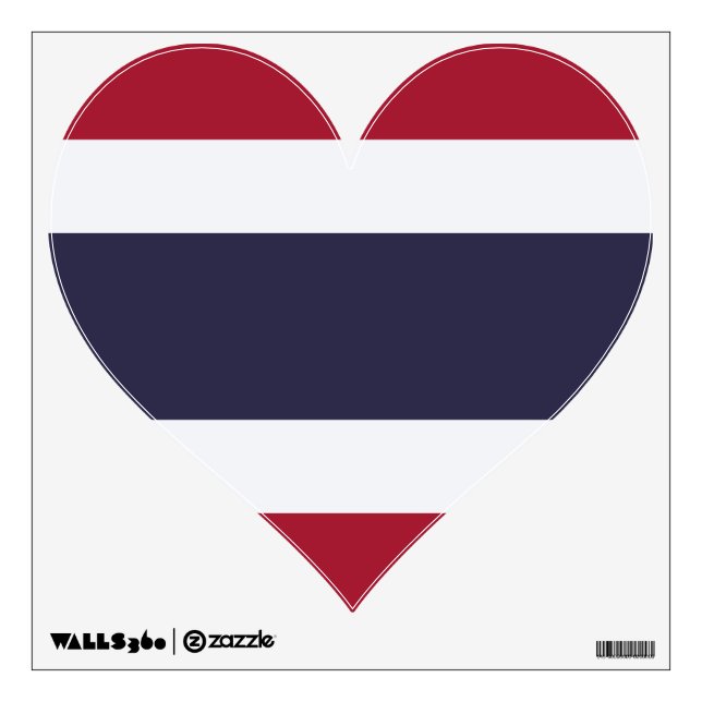 Wall Decals with flag of Thailand (Front)