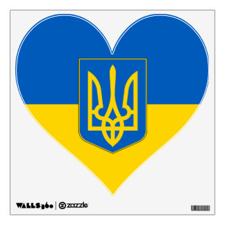 Wall Decals with flag of Ukraine