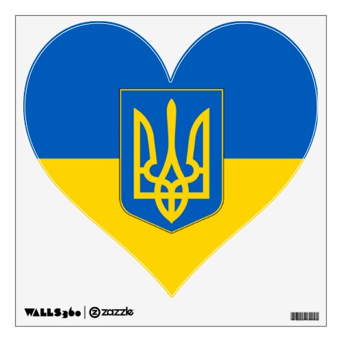 Wall Decals with flag of Ukraine