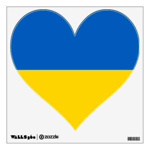 Wall Decals with flag of Ukraine