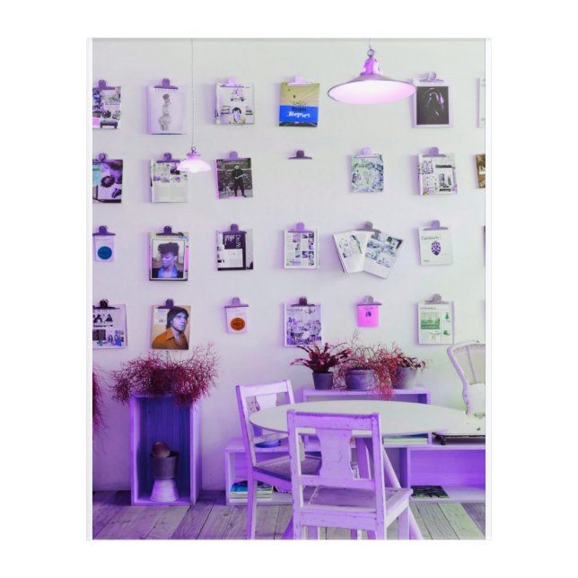 Wall design acrylic print (Front)