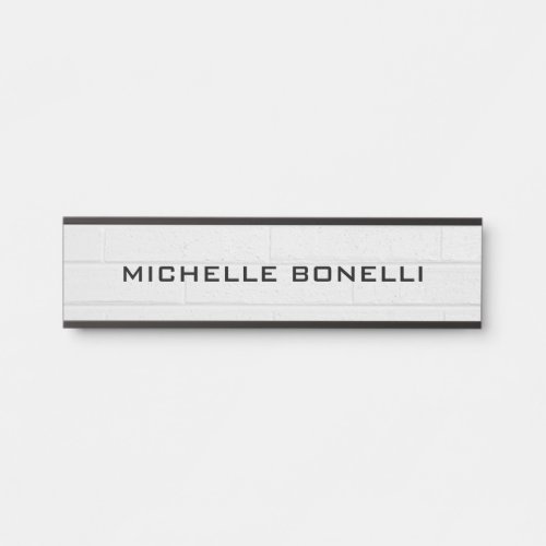 Wall Design Background Plain Modern Grey Black Door Sign