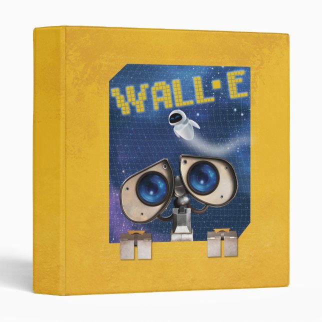 WALL-E 2 3 RING BINDER (Front/Spine)