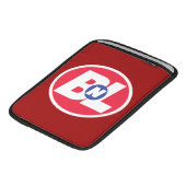 WALL-E BnL Buy N Large logo iPad Sleeve (Front Bottom)