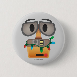WALL-E Christmas Lights Button