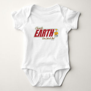 WALL-E "cleaning the EARTH one cube at a time" Baby Bodysuit