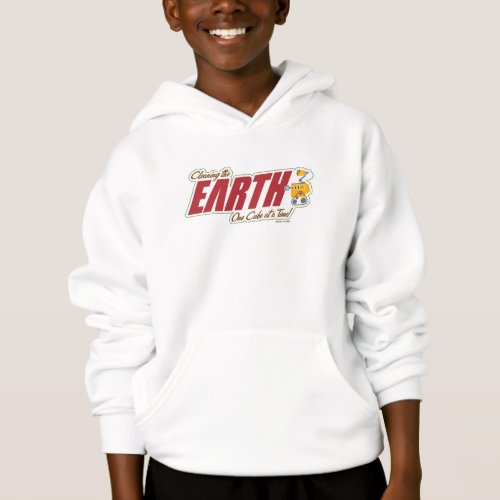WALL_E cleaning the EARTH one cube at a time Hoodie
