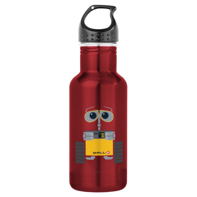WALL-E Cute Cartoon Stainless Steel Water Bottle (Front)