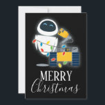 WALL-E & EVE Christmas Card<br><div class="desc">Celebrate the holidays and your love of Disney/Pixar with this cute Christmas design featuring Wall-e and Eve.</div>