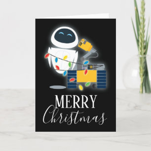 WALL-E & EVE Christmas Holiday Card