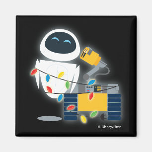 WALL-E & EVE Christmas Magnet