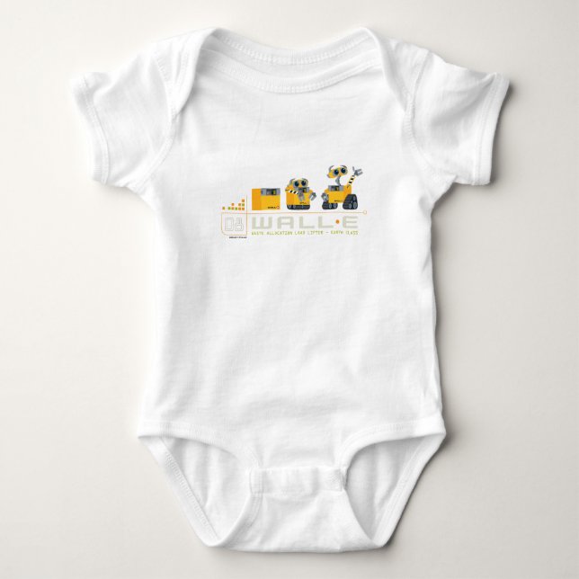 WALL-E grows Baby Bodysuit (Front)