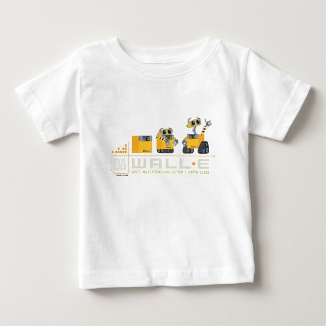 WALL-E grows Baby T-Shirt (Front)