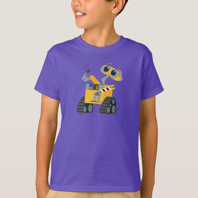 WALL-E Picking Up A Treasure T-Shirt (Front)