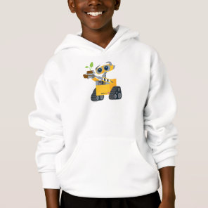 WALL-E robot sad holding plant Hoodie