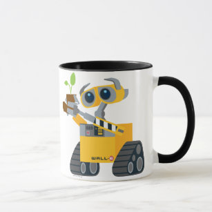 WALL-E robot sad holding plant Mug