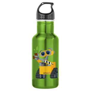 WALL-E robot sad holding plant Stainless Steel Water Bottle