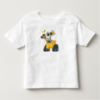 WALL-E robot sad holding plant Toddler T-shirt