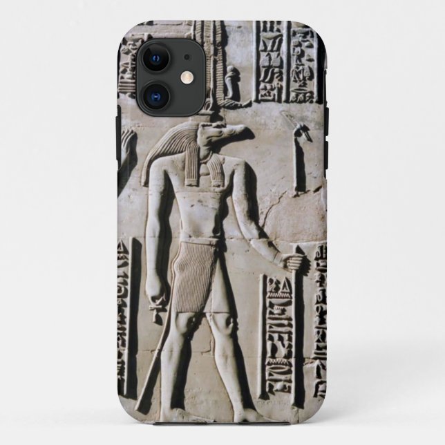 Wall Frieze Ancient Egyptian Hieroglyphic Art Case-Mate iPhone Case (Back)