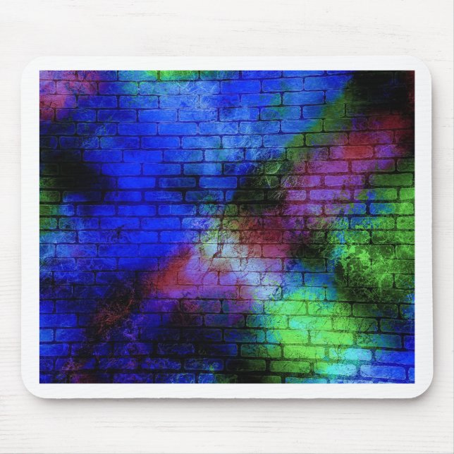 Wall Graffiti Mouse Pad (Front)