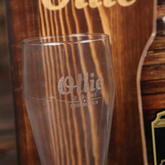 Wall-Mounted Beer Bottle Opener Set with Coasters (Front)