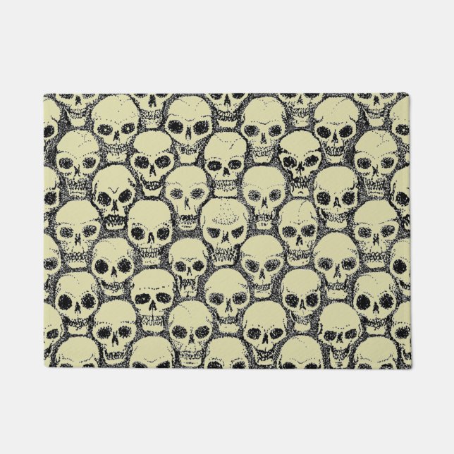 Wall o’ Skulls Doormat (Front)