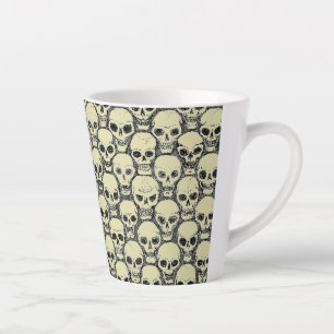 Wall o’ Skulls Latte Mug