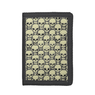 Wall o’ Skulls Tri-fold Wallet