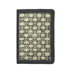 Wall o’ Skulls Trifold Wallet