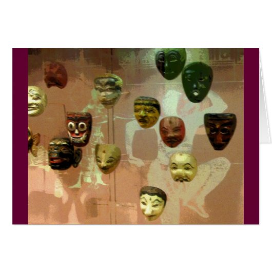 Wall of Masks CB Cards (Front Horizontal)