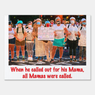 Wall of Moms Black Lives Matter Portland Protests Sign