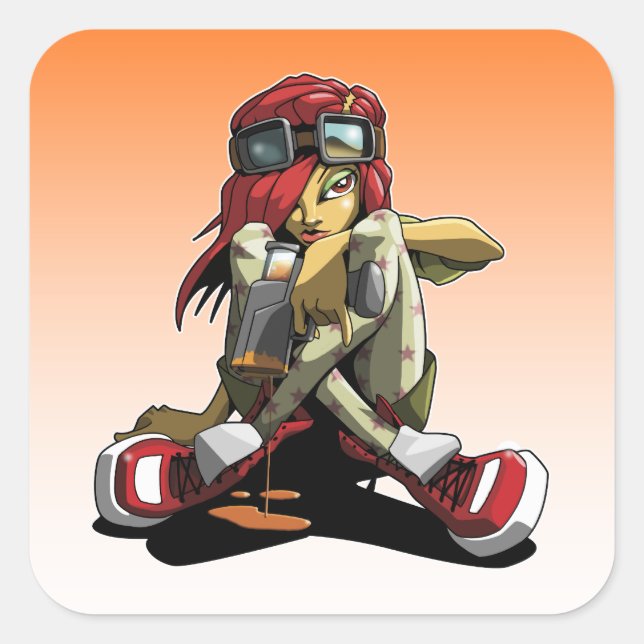 Wall paint sticker (Front)