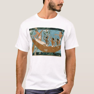 Wall painting from the tomb of Ipuy, Thebes, depic T-Shirt