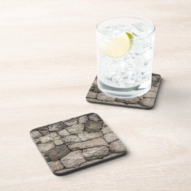 wall stone beverage coaster (Right Side)