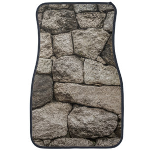 wall stone car floor mat